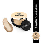 PAC Spotlight Powder Foundation - Soft Focus Base, Full Coverage, Smooth One stroke Application
