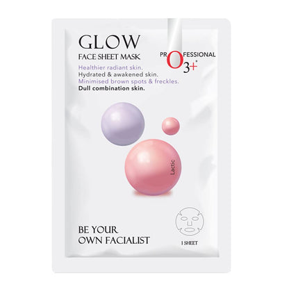 O3+ Facialist Glow Sheet Mask face mask from O3+