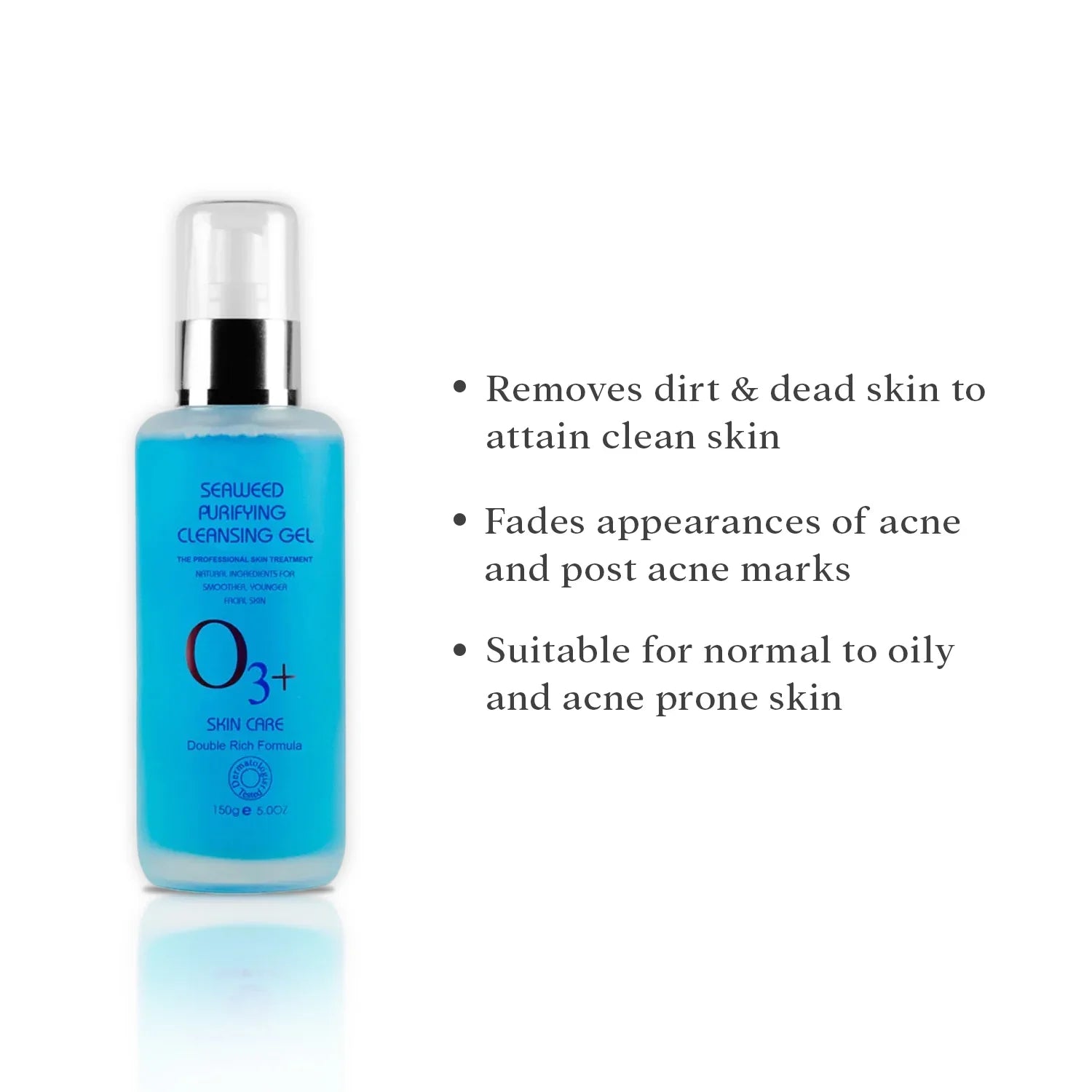 O3+ Seaweed Purifying Cleansing Gel (150g) cleansing gel from O3+