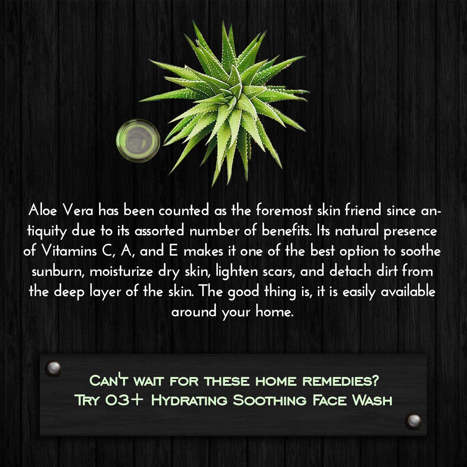 O3+ Hydrating & Soothing Face Wash with Aloe Vera and Cucumber Extracts, 50g face Wash from O3+