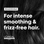 L'Oréal Professionnel Liss Unlimited Shampoo With Pro-Keratin And Kukui Nut Oil For Rebellious Frizzy Hair, Serie Expert, 300Ml Shampoo from loreal pro paris