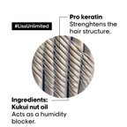 L’Oréal Professionnel Liss Unlimited Hair Mask with Pro-Keratin and Kukui Nut Oil for Rebellious Frizzy Hair, Serie Expert, 250gm hair mask from loreal pro paris