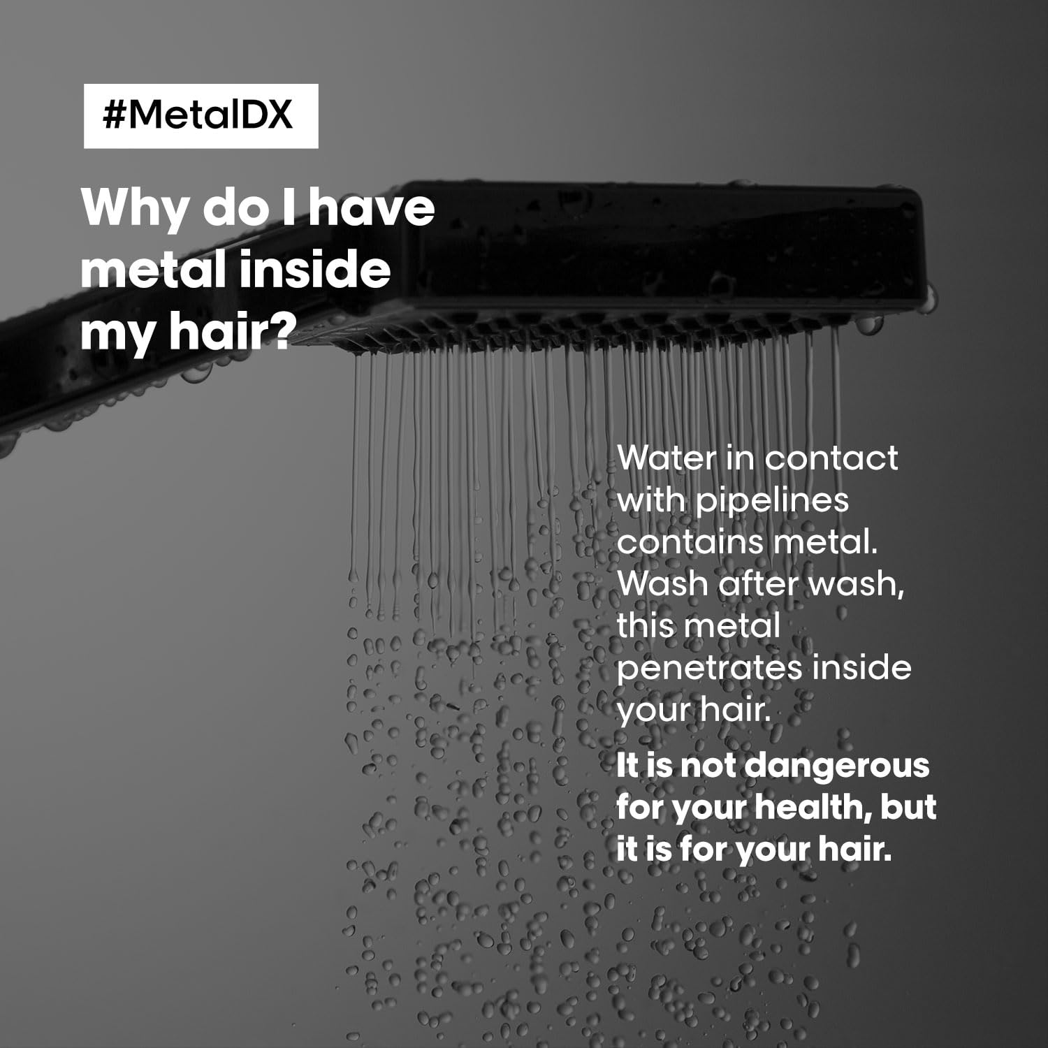 L’Oréal Professionnel Serie Expert Metal DX Anti-Metal Cleansing Cream Shampoo (300ml) Shampoo from loreal pro paris