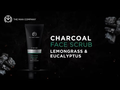 The Man Company Charcoal Face Scrub With Charcol & Eucalyptus(100gm)