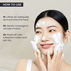 o3 + Mijoo Korea Rice Water Bright Foaming Cleanser 100ml For Korean Glass Skin
