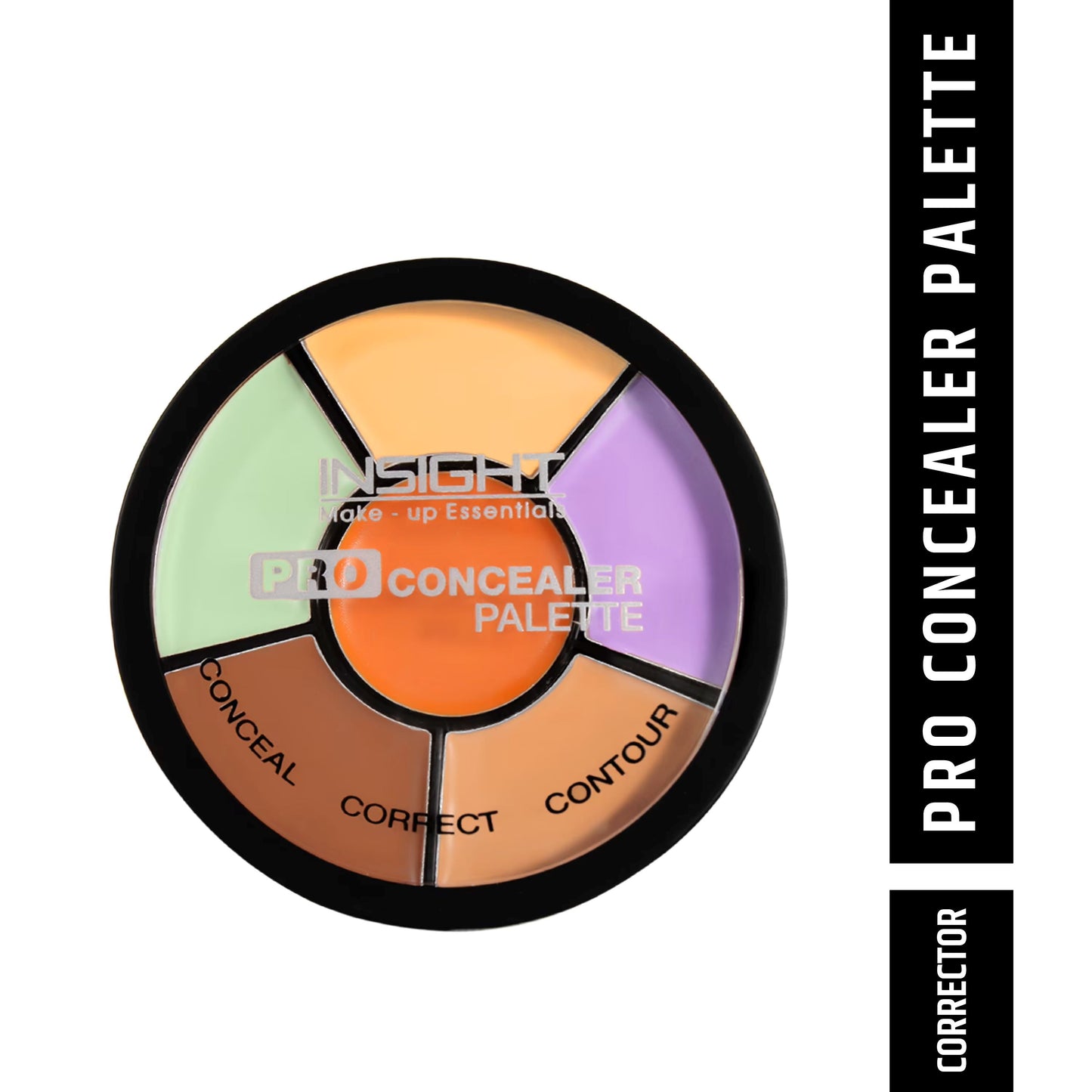 INSIGHT Cosmetics Pro Natural Powder Concealer Palette - Corrector, 15gm  from insight