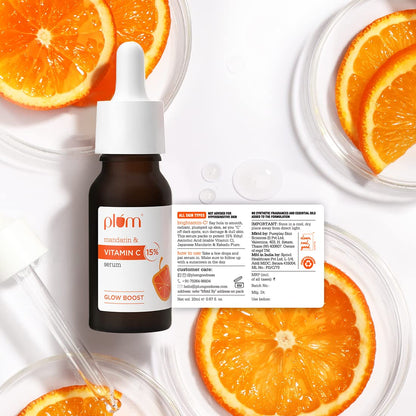 Plum 15% Mandarin & Vitamin C Serum Glow Boost(20ml)