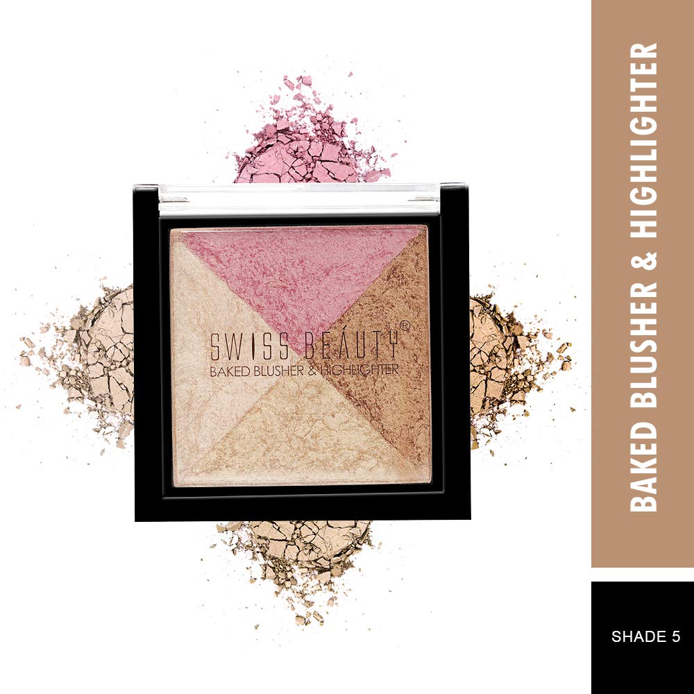 Swiss Beauty Baked Blusher & Highlighter