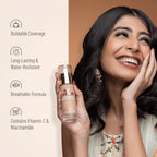 Swiss Beauty High Coverage Waterproof Base Foundation - 03 Natural Beige
