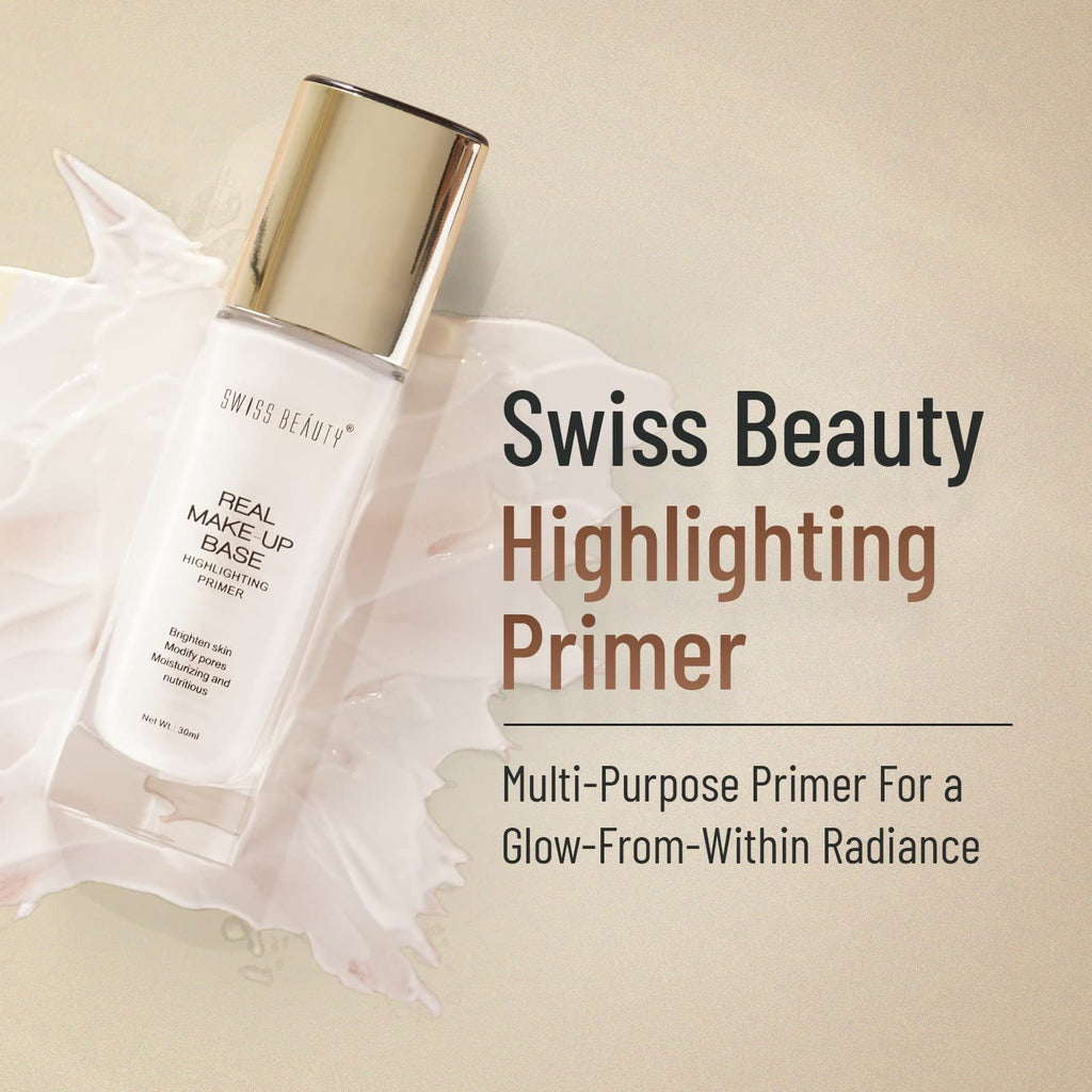 Swiss Beauty Real Make-up Base Highlighting Primer-01 Natural Tint