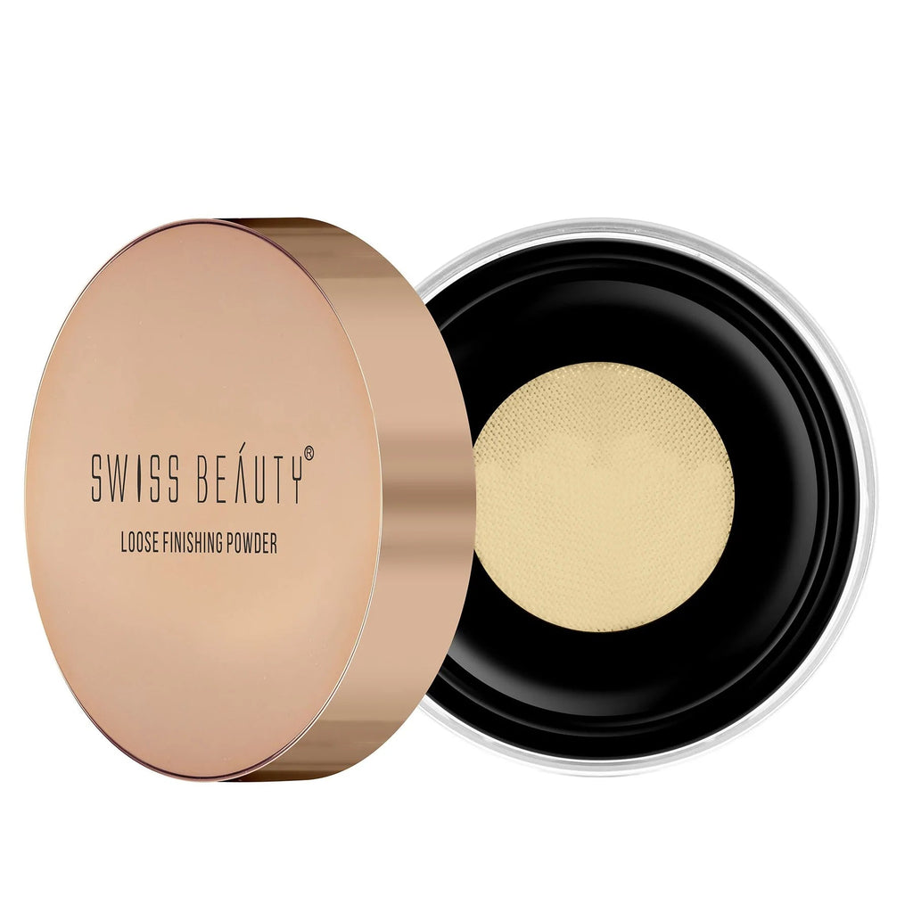 Swiss Beauty Ultra Fine Matte Loose Finish Powder - 02 Banana Powder
